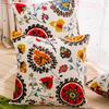 Ethnic Cotton Linen Sunflower Pillowcase - Car Cushion Cover