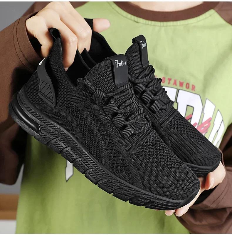 Women's Casual Sneakers New Casual Sneakers Shoes Single Shoes Wholesale Flying Weaving Women's Shoes