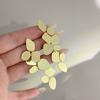 Irregular Oval Resin Drop Earrings for Women Vintage Simple Geometric Dangle Earrings Exquisite Elegant Versatile Jewelry Gift