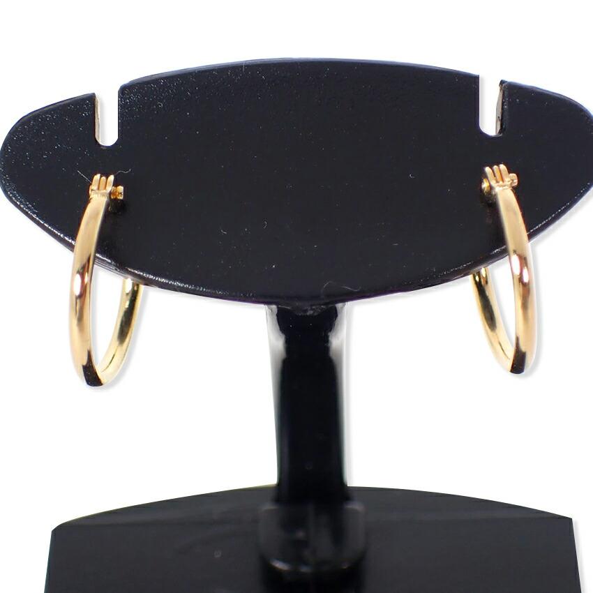 

[Used] K18 hoop earrings/g513-61