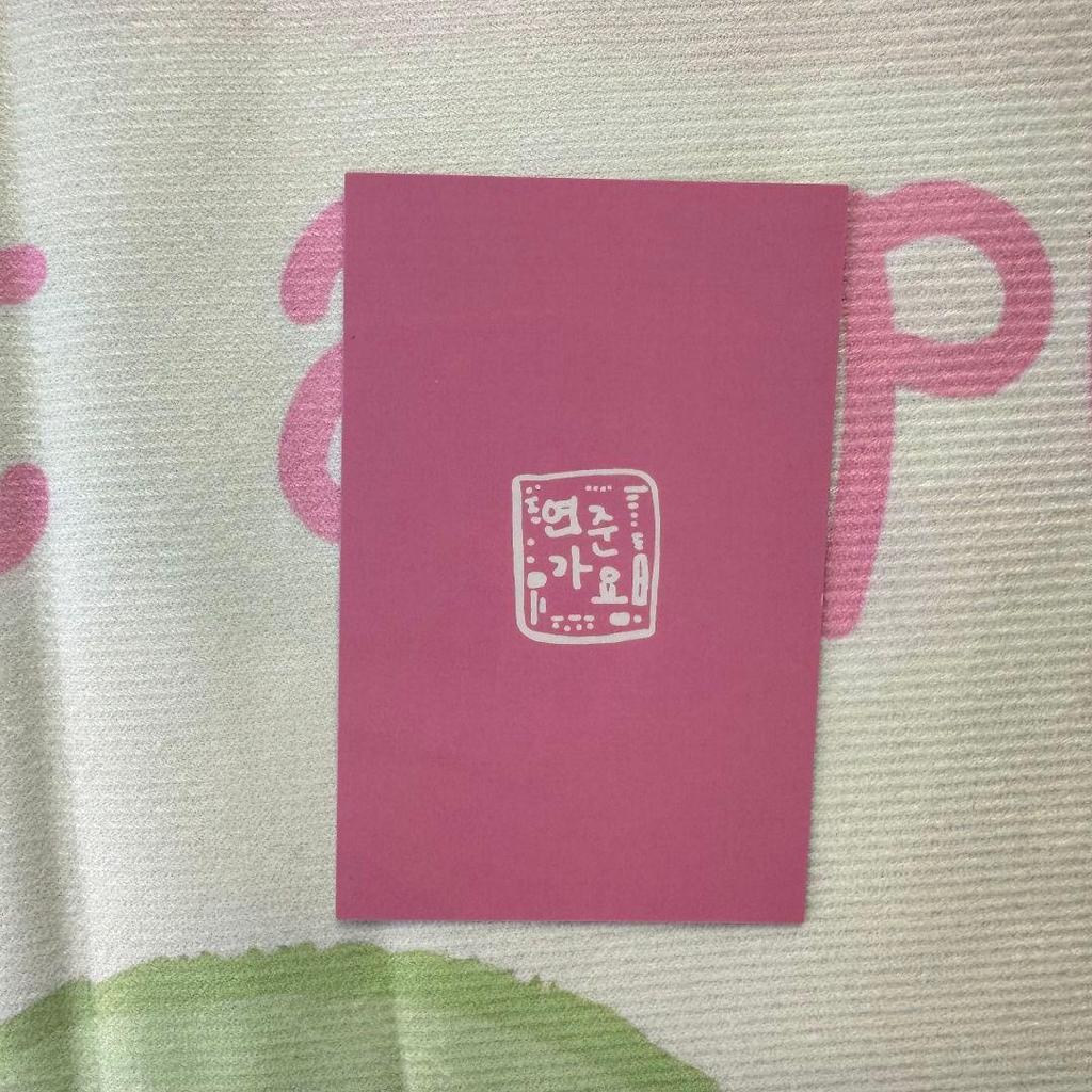 [USED] Korean TXT MC Commemorative Limited Edition Sanok Trading Card Yeonjun