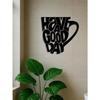 Metal Mug Wall Decor Modern Black Hanging Art Minimalist Kitchen Living Room Gift