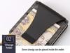 Carbon Fiber RFID-Blocking Minimalist Men's Card Holder Wallet