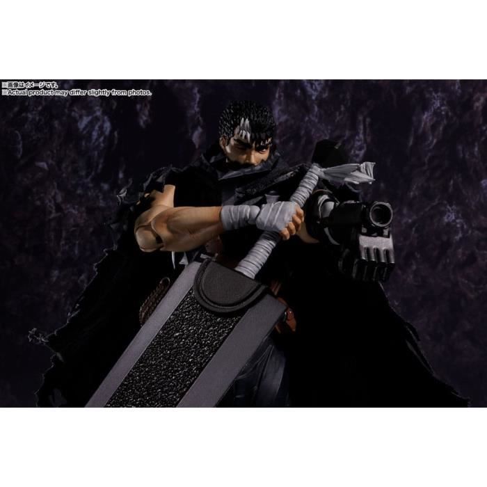 Figurine - BANDAI - Guts Berserker Armor - 16 cm - S.H. Figuarts - Articulée avec accessoires