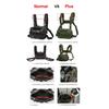 Outdoor Chest Bag for Men Rig Vest Men's Fishing Lures Tackle Waist Pack Outdoor Camping Hiking Hunting Running Tactical Bag