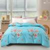 Luxury Floral Patterns Comforter Cover 1Pc Quilt Cover Skin-friendly Breathable Soft Duvet Cover with Zipper Queen Size Bedding