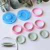 Scalloped Edge 3D Plate Clay Earring Molds DIY Craft Polymer Clay Tools  Pottery Clay Making