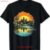 Retro Style Angkor Wat T Shirt Vintage Stretched Versatile Fashion Comfortable Breathable Stylish Top For Everyday Wear