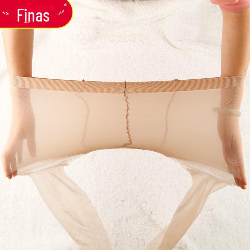 Fenna 5D Super Transparent Invisible Silk Pantyhose for Women - Thin Spring and Summer Stockings