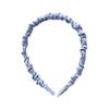 Women Headband Thin Edge Anti-Slip Design Pleated Texture Hair Hoop Commuting
