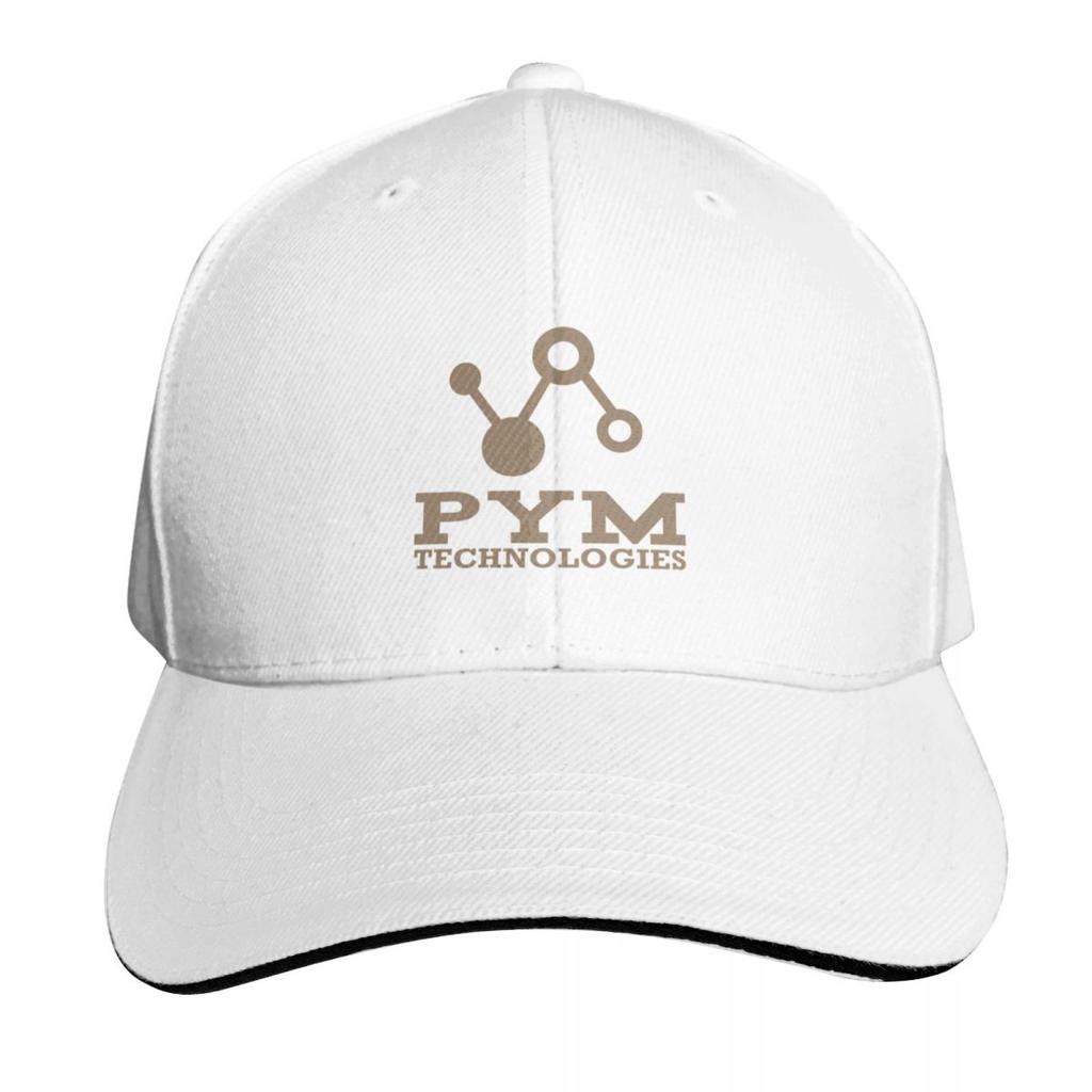 Pym Technologies Logo Gold Baseball Cap Streetwear Snapback Cap F Rave Unisexs Tennis Womens