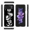 Om Symbol Meditation and Creativity Phone Case For Samsung Z Flip 7 6 Z Flip 5 5G Galaxy Z Flip 3 4 5G Shockproof Hard Cover TP