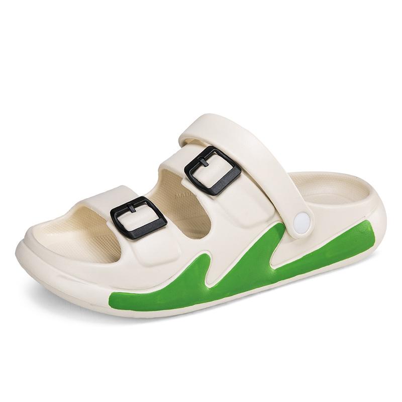 Fashion Mixed Colors Casual Mans Slippers Summer Men's EVA Waterproof Shoe Outdoor Sandal for Men Comfortable Sandals Trendy All-match