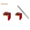 Carpentry Scriber Positioning Block with Ruler High Precise Portable Adjustable Sliding T-Square Ruler Precision Layout Tool