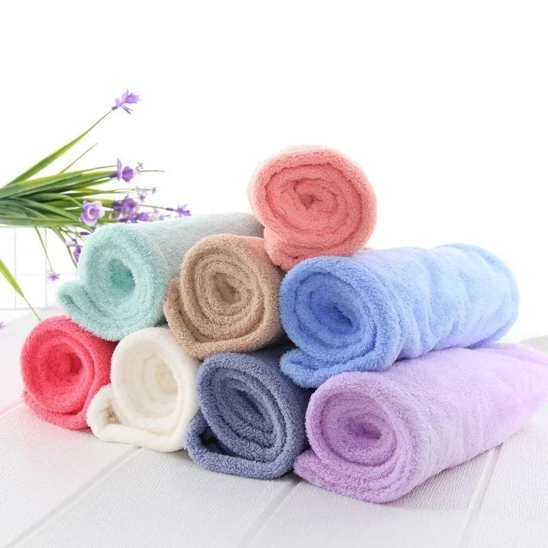 Microfiber Hair Towel Cap Rapid Drying Hair Towel Bath Wrap Hat Coral Velvet Dry Hair Cap Twist Dry Shower Bath Spa Head Cap
