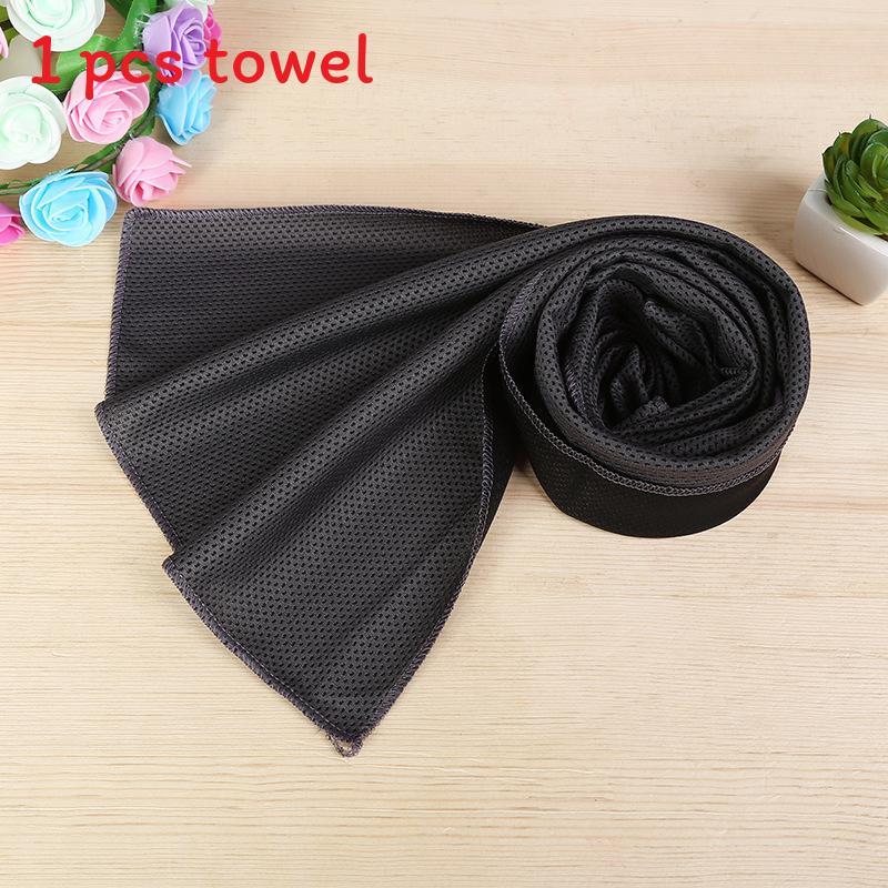 Outdoor Cooling Towel Polyester Fast Dry Ice Cold Sports Towel For Yoga Fitness