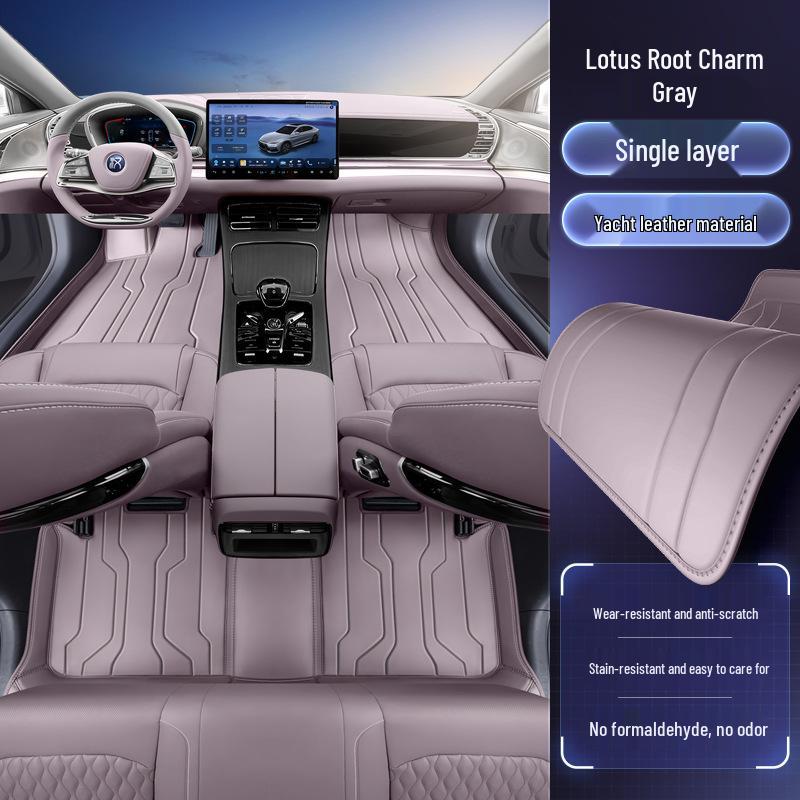 Full Coverage Floor Mats for BYD Han: Interior & Trunk Decorative Accessories