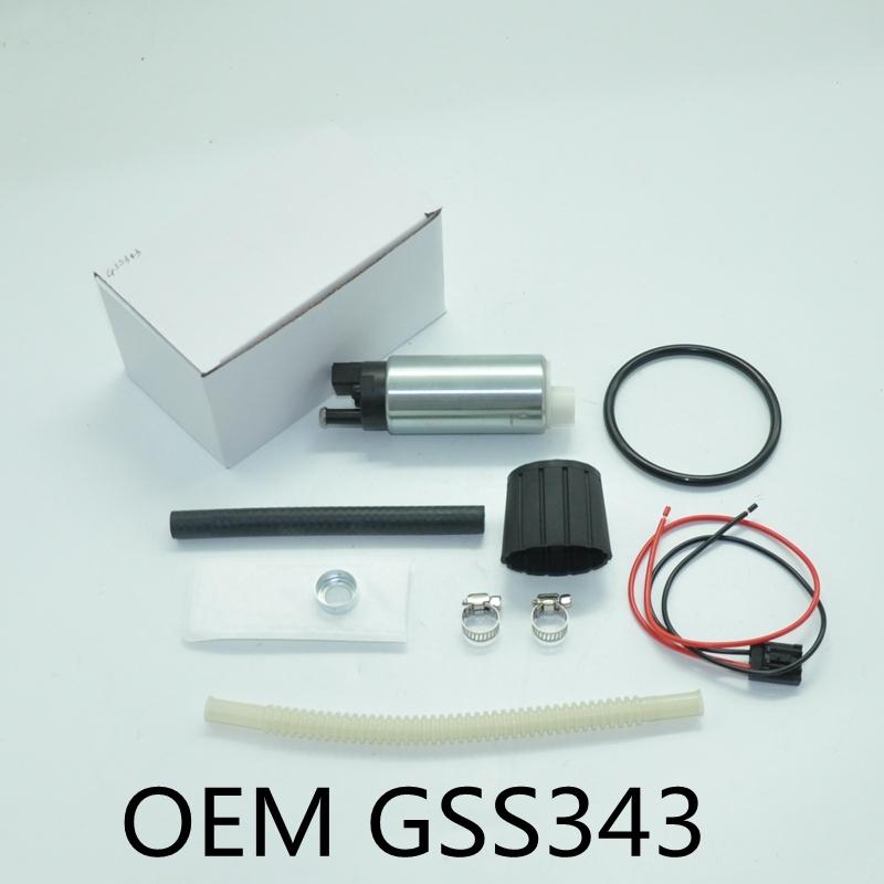 OEM GSS340 GSS341 GSS342 GSS343 High performance 500HP intank internal 255 LPH fuel pump walbro fuel pump for racing and tuning
