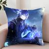 Flins Genshin Impact  Pillow Case Decor Protective Covers Comfortable soft for Sofa Living Room Home office