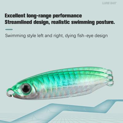 Micro Metal Jig 7G 10G 15G 20G 25G 30G Shore Casting Jigging Lure Shore Casting Saltwater Fishing Lure Bit Artificial Bait