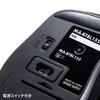 Sanwa Supply Bluetooth Blue 5 2400dpi 5.0 Mouse, Quiet, LED, Buttons, (3-Level Switching), Compact, Blue, MA-BTBL155BL