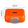 Fly Fishing Box Four Sided Small Tackle Box Waterproof Fly Box Fly Fishing Accessories