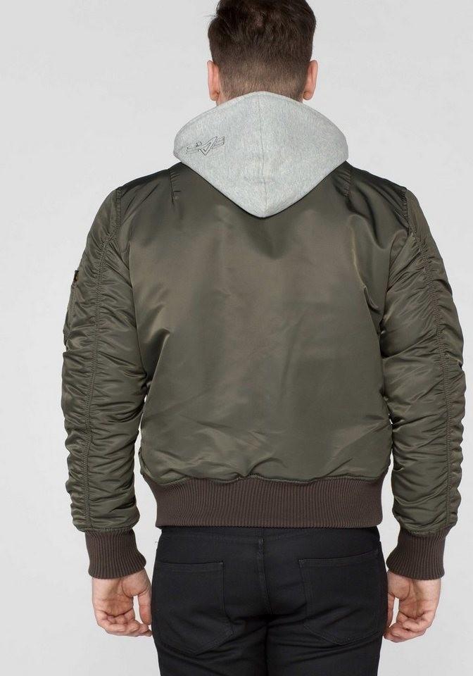 Зимняя куртка Alpha Industries MA-1 D-Tec Hood Bomber Jacket (183110) 183110-04 183110-04