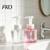 Facial Cleanser Foaming Bottle 250/450ML Press Soap Dispenser, Refillable Hand Shampoo Shower Gel Dispenser Container, Empty Pump Lotion for