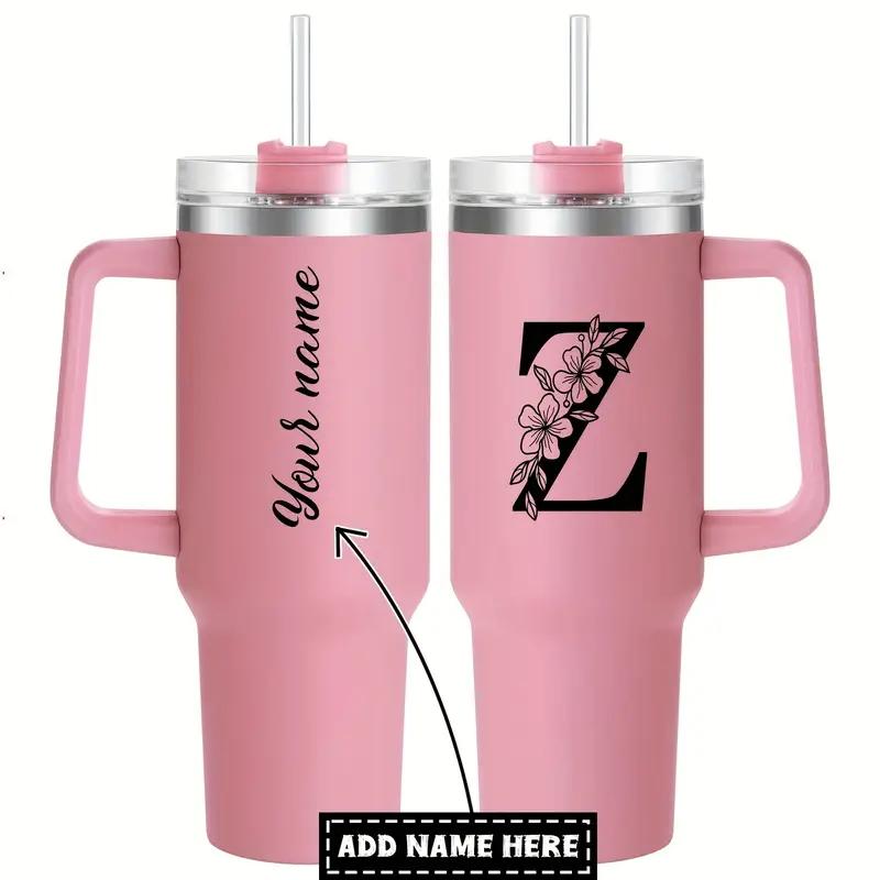 Personalized 40oz Tumbler with Custom Mother s Day Gifts Tumbler Metal Stainless Steel Vacuum Thermal Coffee Tea Mug 40oz