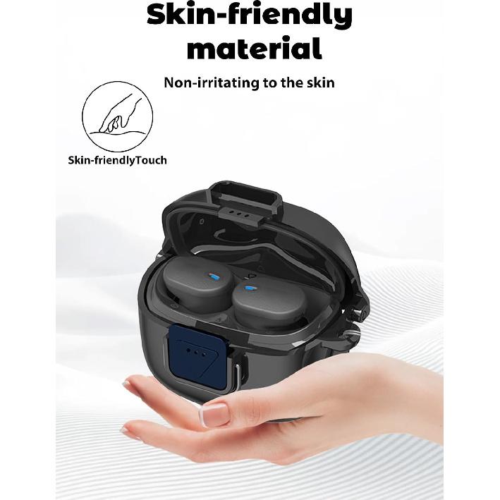 Case for JBL Tune Buds 2 Earbuds Case Cover,UHFOUWYU 360° Full Coverage Shockproof Durable Skin-Friendly Odor-Free Protective Cover with Compact
