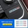 Car Stickers Install Freely Metal Decal For BMW E46 E90 E60 F30 F10 E39 E36 F20 G20 G30 E92 E87 E91 X5 E70 F11 E30 F31 X3 F25