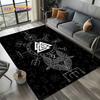 Odin Simbolo Vichingo Valknut Nordico Valhalla Tappeto Tappetino per Soggiorno Camera da Letto Casa Decorazione Divano, Tappeto da Area Tappetino Antiscivolo per Pavimento