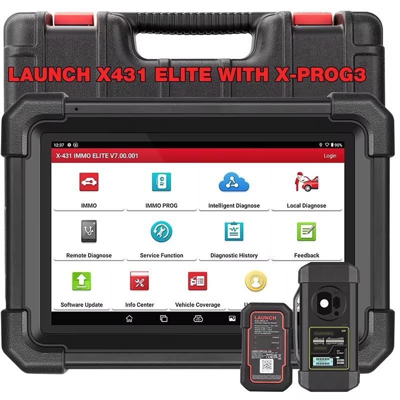 EU Warehouse LAUNCH X431 IMMO Elite Key Programming Tools Automotive Professional Diagnostic Tools All Key Lost Immobilizer