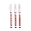 White Marker Pens 0.7/1.0/2.5mm Waterproof Oily Permanent Paint Pen Markers for Wood Rock Plastic Leather Glass Metal Ceramic