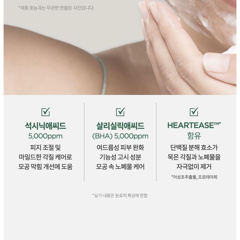 Anua Heartleaf Succinic Moisture Cleansing Foam