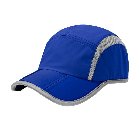 

Baseball Hat Extended Brim Breathable Mesh Foldable Sunshade Cap Portable Quick-Drying Outdoor Exercise Hat синій