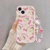 Cute Hello Kitty Chain Bracelet Casing For Huawei Honor 600 400 Lite Pro X9B X8C X8B X8A X9D X7D X7B X7A X6B X6C 90 Lite 5G Case