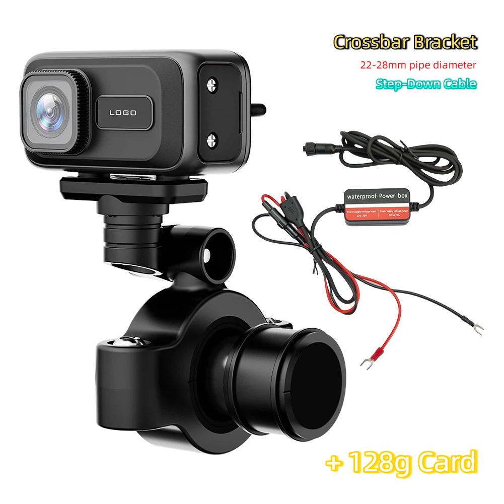 New Waterproof Motorcycle DVR Dashcam, Suitable for Racing Motorcycles.