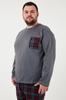 Men's Plus Size Plus Size Pajama Set Cotton Regular Fit Plus Size Pajama Set Men's Pajama Set