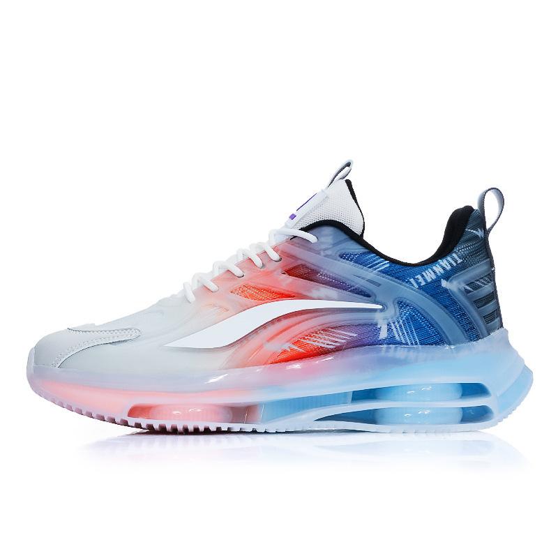 Men's Shoes Sports Shoes Spring and Summer 2025 New Full Palm Air Cushion Shock Absorption Men's Shoes Breathable Casual Sports Basketball Shoes