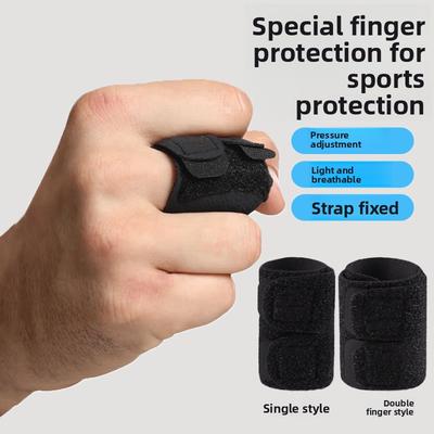 Fingerschutz Basketball Volleyball Badminton Einzelner Finger Doppelter Finger Fixierter Finger Set Spiel Büro Schreiben Halbfingerabdeckung