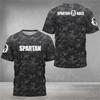 2026 New Spartan Graphic 3D PrintedShort Sleeve T-Shirt Breathable O-Neck T-shirts Top