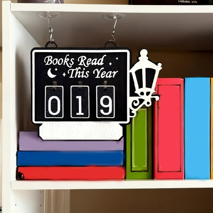Wooden Reading Trackers With Slide Function For Accurate Page Count Educational Wooden Reading Progress Counter Device