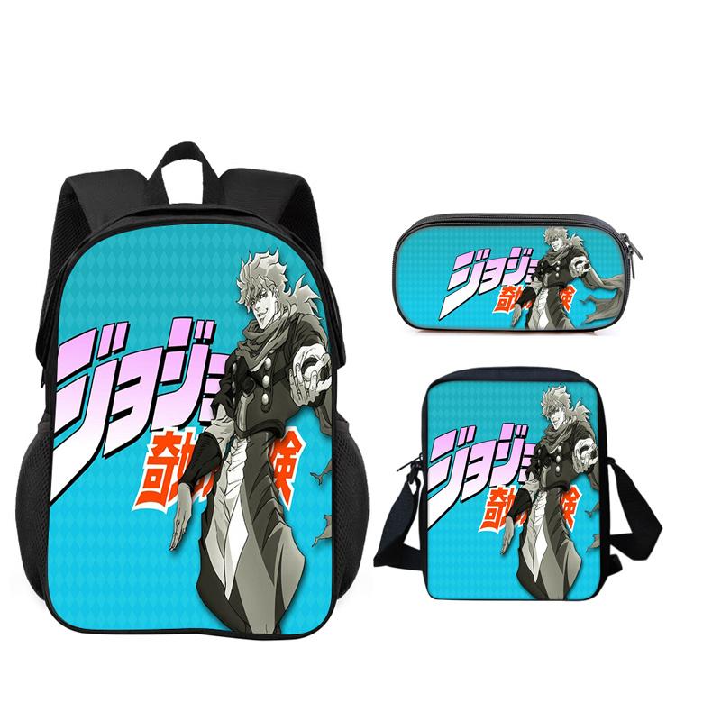 Anime Schoolbags for Boys Girls Best Gift Carry Carrier Pen Case Lethal Company 3pcs Set Daily Pack Camping Book Bags