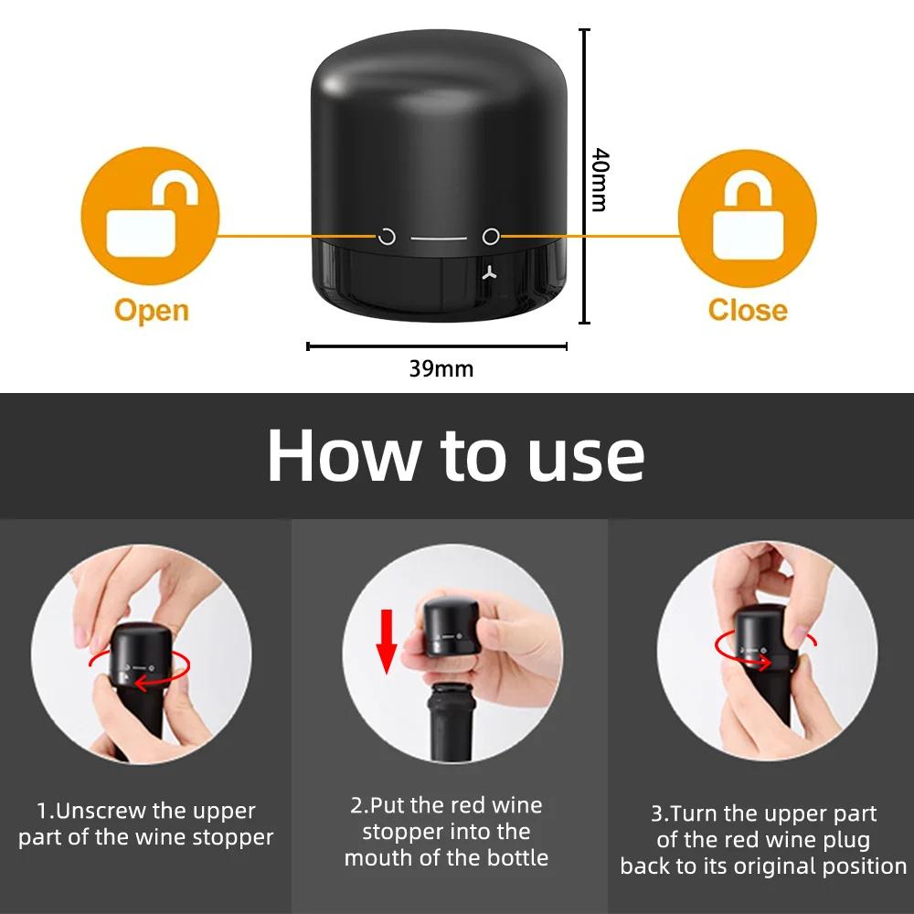 Wine Bottle Opener Wine Corkscrew Pin Jar Cork Remover Air Pressure Pump Bar Tools