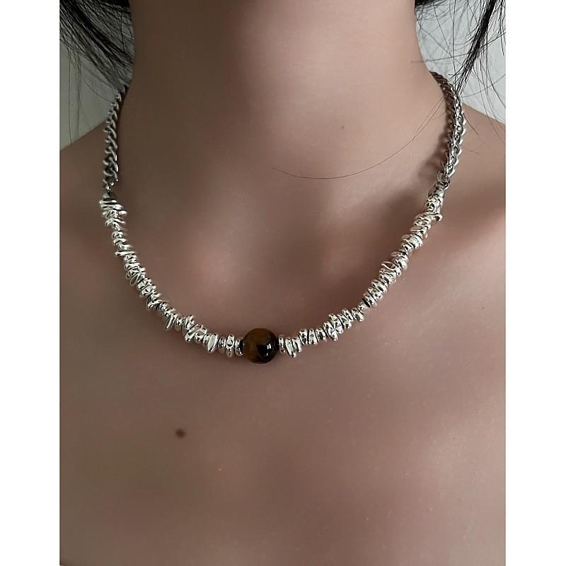 Geometric Necklace Stainless Steel Handmade Collar Chain For Women And Men