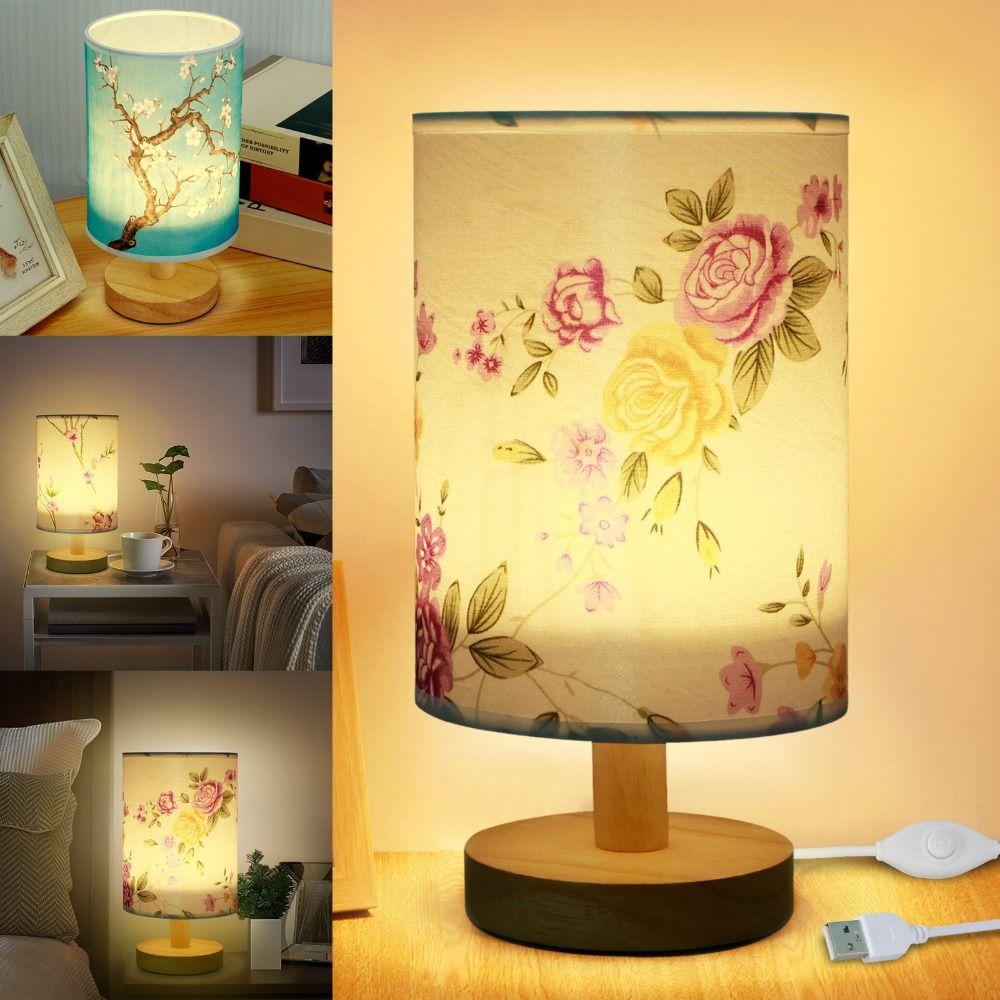 

Светодиодный ночник, настольный светильник, светодиодная лампа в китайском стиле, простая прикроватная настольная лампа