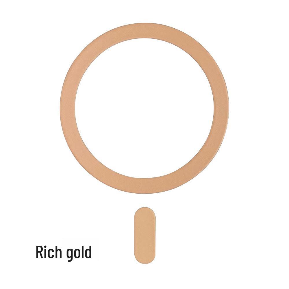 Magnetic Car Phone Holder Ring with Adhesive for Wireless Charging and Iron Sheet Phone Cases