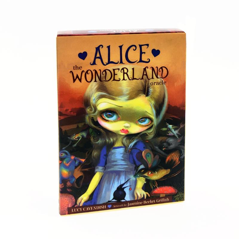 Tarot Cards Fun Full English Version Tarot Deck Board Game for Alice The Wonderland Oracle