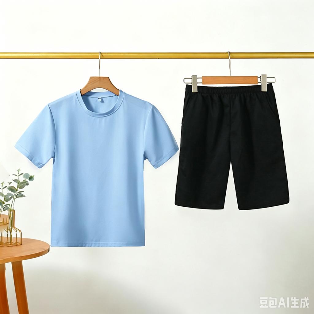Summer CR7 Printed Short Sleeve Children Set Casual Fashion Tops and Shorts 2pcs Set Kid Boys Girls Sports Tshirts Set Outfits